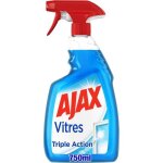 Ajax produit nettoyant vitres triple action spray - 750 ml Ajax produit nettoyant vitres triple action spray - 750 ml