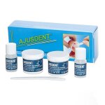 Ajusdent rebasage souple pour fixer les dentiers sans colle