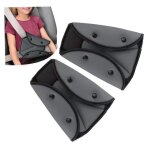 Ajustement de ceinture de s�curit� pour enfants 2pcs couvercle de sangle de ceinture de s�curit� universelle ...