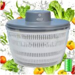 Ajw - essoreuse  salade lectrique 4l schoir  laitue rechargeable usb avec bol en matriau de qualit ...