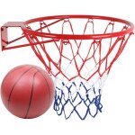 Ajw - panier de basket ensemble de panier de basket mural planche de basket ball en acier lourd de 45 ... Ajw - panier de basket ensemble de panier de basket mural planche de basket ball en acier lourd de 45 ...