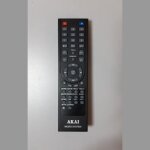 Tlcommande - akai - am301wn - neuve - noir - compatible chane - hifi