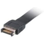 Akasa adaptateur usb 3. 1 type - c gen2 - equerre pci usb 3. 1 type - c gen2 (05 m) ( cat�gorie : c�bles ...