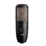 Microphone de studio - akg p420 - avec fil - mini xlr (3 - pin) - 20 - 20000 hz - 530 g - noir