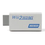 Convertisseur hdmi - akone - wii - 1080p - vid�o et audio num�rique - noir