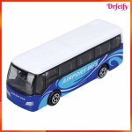 Akozon mod�le de bus en alliage bleu statue r�aliste pour interaction parent - enfant jouet exquis adapt� ...