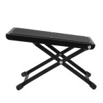 Pdale pliante - akozon - repose - pieds guitare - mtal solide - antidrapant - design pliable
