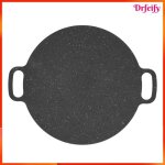 Akozon plaque de cuisson ronde pour barbecue po�le � gril cor�enne avec rev�tement antiadh�sif plaque ...