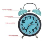 Rveil - akozon - montre de nuit - mcanique - ultra silencieux - double cloche