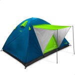 Tente de camping - aktive - 52890 - 4 personnes - imperm�able - double toit et auvent avant