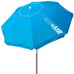 Parasol de plage - aktive - 62216 - r�sistant au vent - protection uv 50 - diam�tre 220 cm