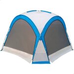 Tonnelle de camping - aktive - 350x350x260 cm - imperméable - protection moustiques - pliable Tonnelle de camping - aktive - 350x350x260 cm - imperméable - protection moustiques - pliable