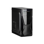 Boîtier pc akyga ak13bk - tour midi atx - noir - 7 baies internes - refroidissement arrière 120mm Boîtier pc akyga ak13bk - tour midi atx - noir - 7 baies internes - refroidissement arrière 120mm