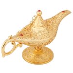 Aladdin light dcoratif classique vintage magique lgende aladdin genie lampe rtro en mtal conte de ...