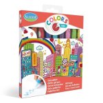 Aladine set 9 crayons gels paillet�s colors tonic
