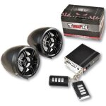 Alarme - autoradio mp3 / fm - tunr - scooter / mini moto