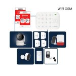 Alarme maison wifi & gsm sans fil vigilia vig502 + - kit complet avec cam�ras int�rieure et ext�rieure ...
