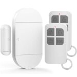 Alarme de scurit - alarme maison - modle sans fil - 130db - 2 tlcommandes - installation facile