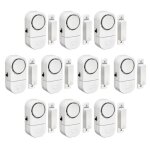 Alarme de scurit domestique sans fil - anti cambriolage - capteur magntique - porte - fentre - blanc ...