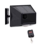 Solaire lampe alarme 129db avertissement fort sirne lumire nergie conomies ip65 impermable led mouvement ...