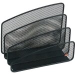 Trieur � courrier m�tal mesh - alba - meshletter n - vert - l 18 x h 145 x p 9 cm