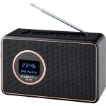 Albrecht dr 750 radio de table dab + dab fm noir