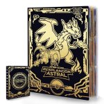 Album carte de collection - or noir - 3 - capacit de 432 cartes - cadeaux pour enfants