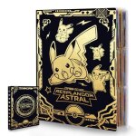 Album carte de collection - plicats - or noir - capacit de 432 cartes - cadeaux pour enfants