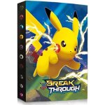 Album compatible avec cartes pokemon gx ex mega - classeur - porte album de cartes  collectionne