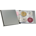 Durable classeur pour cd / dvd 96 cds / dvds / disques blu - ray noir gris 12 pc(s) 527701