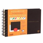 Album de papier aquarelle clairefontaine