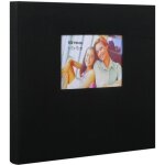 Album photo - erica - prestige - adhsif - tissu noir - 340x330 mm