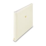 Album photo - heart - 25 x 25 cm - 50 pages - couverture tissu brod�e
