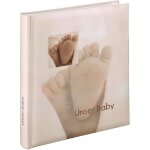 Album photo naissance - sightmark - 29x32 cm - 200 photos 10x15 cm - 60 pages blanches - intercalaires ...