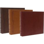 Album photo � pochettes pour 200 photos 10x15 cm par ? avec pochette plastique album bordeaux marron ...
