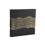 Exacompta album photo spiral� aramy 32 x 32 cm noir ? 60 pages 360 photos (10 x 15 cm)