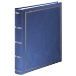 Album photo - non spcifi - ultra grand format - 34x35 cm - 80 pages - couleur bleu