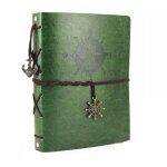 Album photo - vintage - cuir pu - 60 pages - 22x18cm - cadeau femme