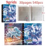 Album range cartes pokemon - porte - livre - classeur de cartes - dossier de jeu anime - 9 poches - 540 ...