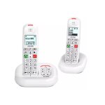 Alcatel telephone sans fil duo dect blanc - xl685voiceduoblanc