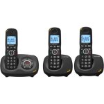 Alcatel xl595 b voice trio - t�l�phone fixe sans fil senior avec r�pondeur - grand �cran r�tro�clair� ...