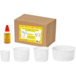 Alcofermbrew lot de 32 moules  fromage - formes de fromage rond moule  fromage en plastique pour fromage ...