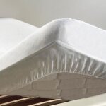 Alse protge - matelas 90 x 200 cm impermable 100% coton france - blanc