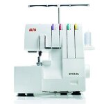 Machine  coudre et surjeteuse - alfa - 8707 - 3 ou 4 fils - pression pied ajustable - 120w