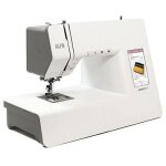 Machine  coudre lectronique - alfa - smart plus - 100 points - blanc - gris