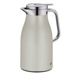 Pichet isotherme - alfi - skyline - 1l - argent - aromasafe� - verre tremp�