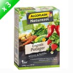 Algoflash naturasol lot de 3 boites dengrais potager - 15 kg Algoflash naturasol lot de 3 boites dengrais potager - 15 kg