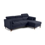 Alicante - canap� dangle r�versible convertible avec t�ti�res - coffre - 4 places - en tissu textur� ...