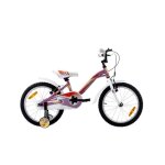 Alice 18 1 vitesses cadre violet - blanc