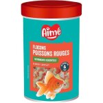 Aliment poisson - aime - flocons pour poissons rouges - 1000 ml